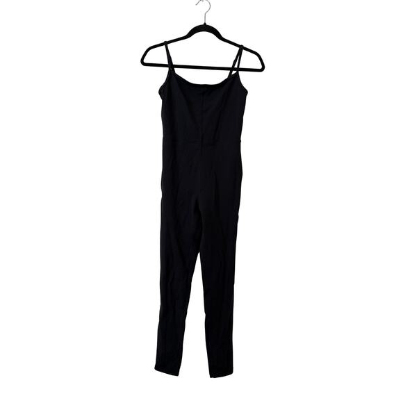 Wilfred Free Aritzia Divinity One-Piece Activewear Pilates Jumpsuit Black- Small - Picture 2 of 4